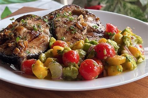 Blue Marlin in Lemon Butter Sauce Recipe .